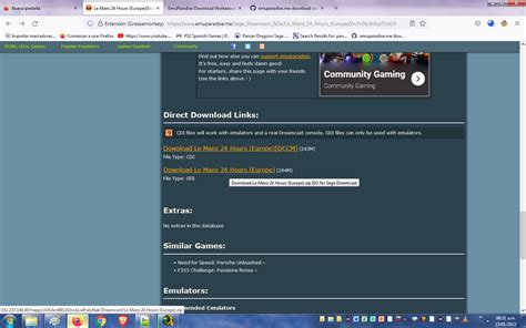 emuparadise.me download workaround (Most games + Sega .